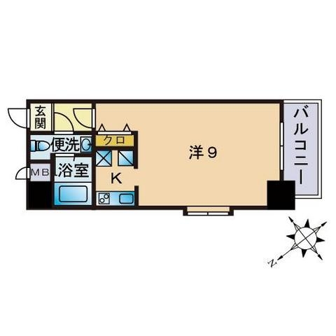 505号室-間取り