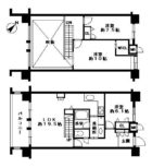 ロフティ博多駅ウエルス - 所在階***階の間取り図 2718