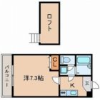 はかた館 - 所在階 の間取り図