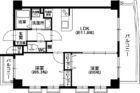 エクメール大濠 - 所在階2階の間取り図 2757