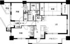 ＭＪＲ桜坂 - 所在階 の間取り図
