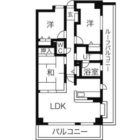 ダイアパレス唐人町 - 所在階 の間取り図