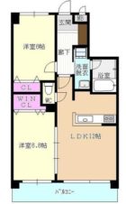 エコルクス地行 - 所在階 の間取り図