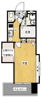 アクタス薬院大通り - 所在階 の間取り図