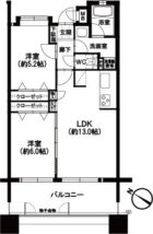 エイルマンション天神ロゼア - 所在階 の間取り図