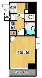 フォルムビストゥール博多 - 所在階 の間取り図