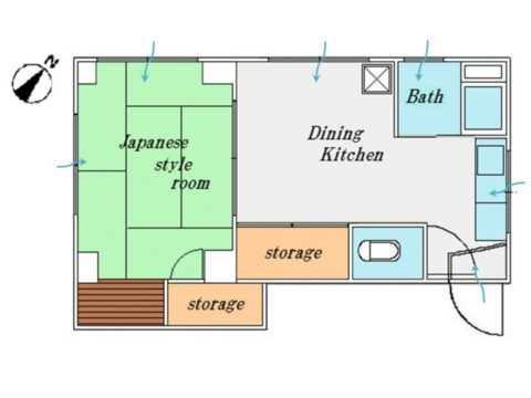 小金丸ビル306号室-間取り