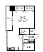 博多桶屋町ビル - 所在階 の間取り図