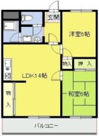 近藤ビル - 所在階 の間取り図