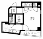 ビバーチェ天神 - 所在階 の間取り図