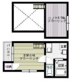 アプローズ桜館 - 所在階 の間取り図