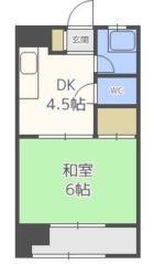 安本ビル - 所在階 の間取り図