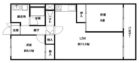 日商岩井赤坂マンション - 所在階***階の間取り図 2938