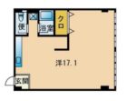 荒木ビル - 所在階 の間取り図