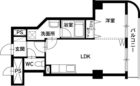 クリエイト西公園 - 所在階 の間取り図