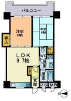 アークハイツ - 所在階 の間取り図