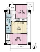 トーカンマンション博多駅前第8 - 所在階 の間取り図