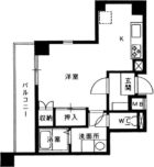 フェイズイン大濠 - 所在階 の間取り図