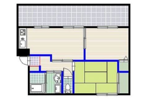 コーポ順栄302号室-間取り