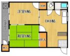 浦川ビル - 所在階 の間取り図