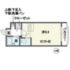 スティングレー大濠 - 所在階 の間取り図