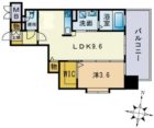 ラルーチェ薬院 - 所在階 の間取り図