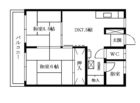 小笹カステリアB棟 - 所在階 の間取り図