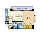 パラダイス小笹 - 所在階 の間取り図