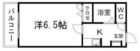 スライビング冷泉 - 所在階 の間取り図