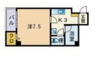 ラフィーネ大濠 - 所在階 の間取り図