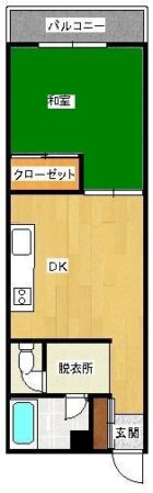 小林第一ビル - 所在階 の間取り図