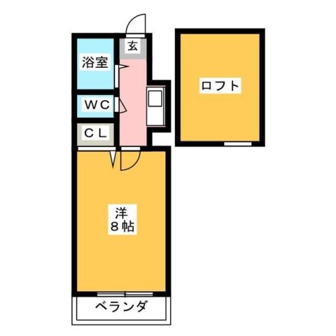 エグゼクティブハウス高砂501号室-間取り