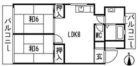 警固えがしらビル - 所在階 の間取り図