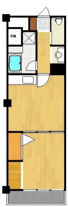 高橋ビル - 所在階 の間取り図