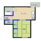 T・Rマンション高砂 - 所在階6階の間取り図 3215