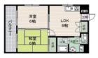 速水ビル - 所在階 の間取り図