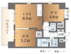 ウイングコートＦ館 - 所在階***階の間取り図 3301