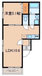 リテラ銀天町 - 所在階***階の間取り図 3312