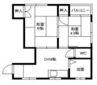 アイランドビル - 所在階4階の間取り図 3314