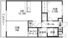 泉コーポ - 所在階***階の間取り図 3322