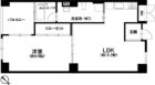 フェイズイン山王 - 所在階 の間取り図