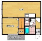 エクレールハイツ - 所在階 の間取り図