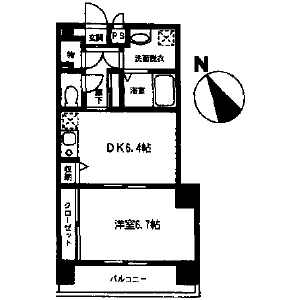 ケイズマンション5202号室-間取り