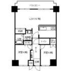 クローバーマンション空港南II - 所在階 の間取り図