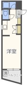 エレガンスハイツ平尾 - 所在階 の間取り図