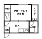 グレイスフル平尾 - 所在階2階の間取り図 3363