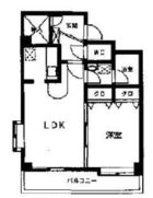 ルピエ舞鶴 - 所在階 の間取り図