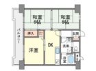 ダイアパレス大手門 - 所在階 の間取り図