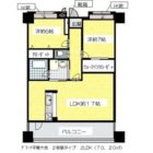 グラーナ平尾大池 - 所在階 の間取り図