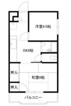 近藤ビル - 所在階***階の間取り図 3429